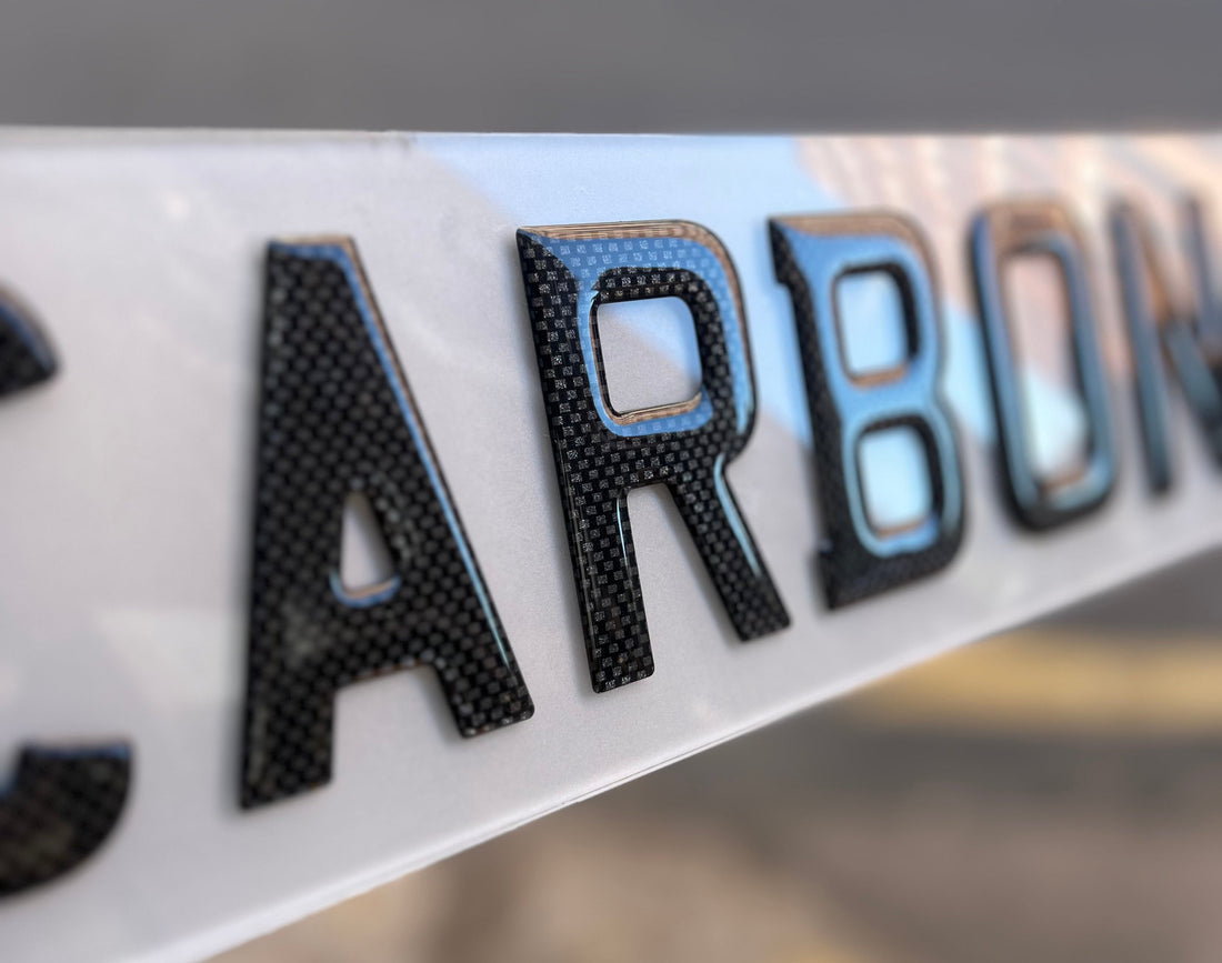 Carbon Show Plate