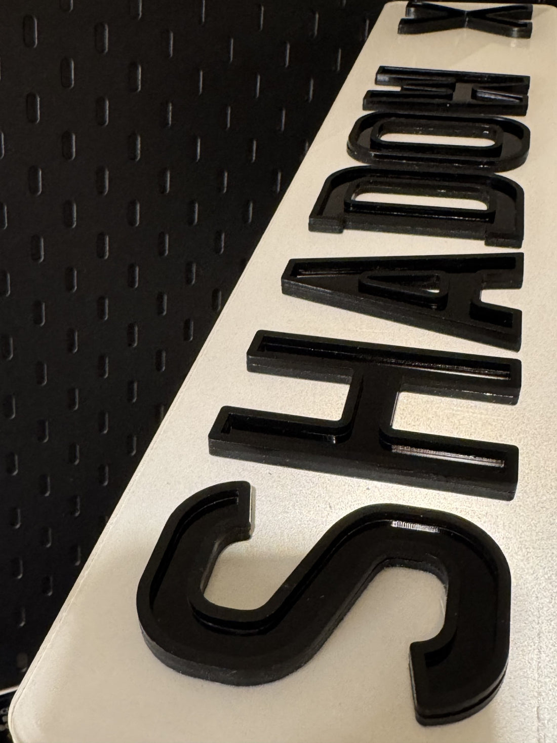 Shadow X Sign